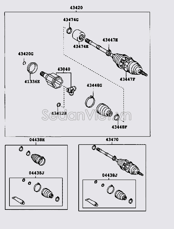 Cao su chụp bụi láp trong 0443806540