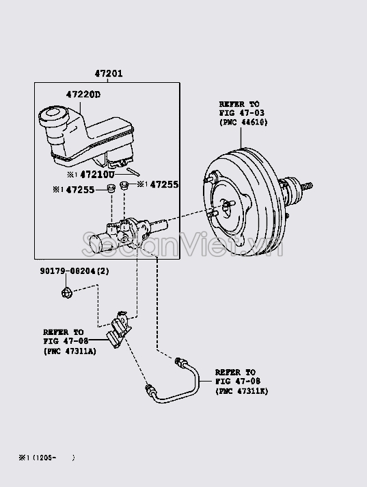 Bình dầu phanh 472200T010