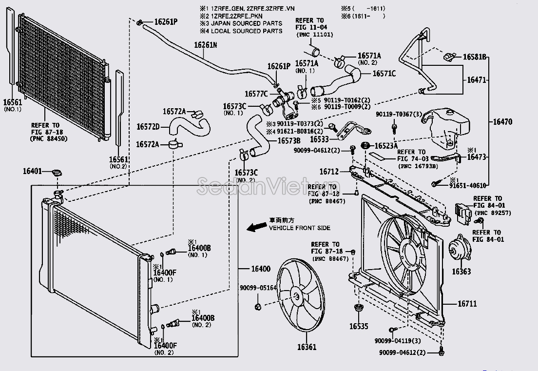 Ống nước ra 165720T130