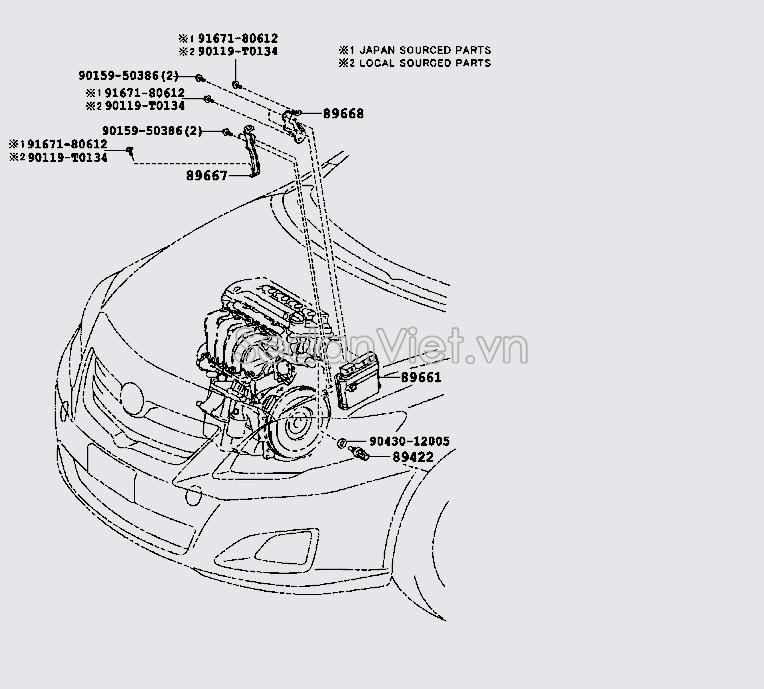 Hộp điều khiển trung tâm ECU 8966102N60