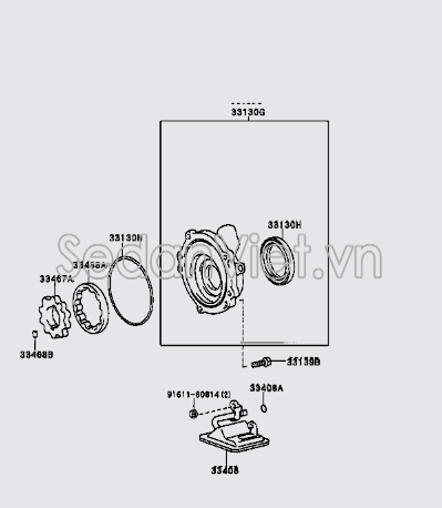 Lọc dầu hộp số 3340860010