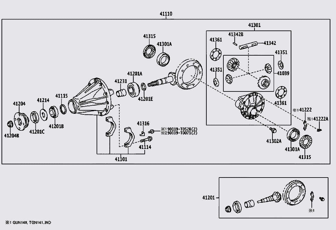 Phớt đầu quả dứa 90311T0089