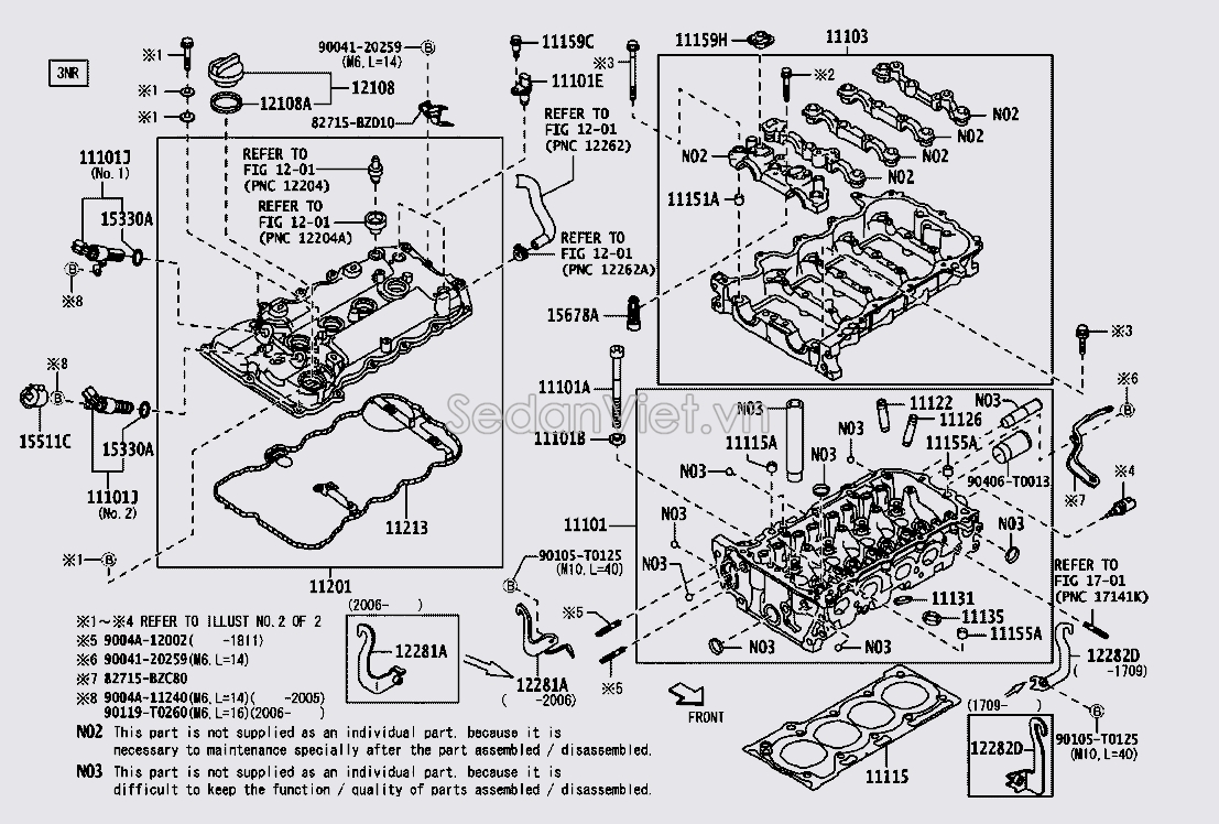 Mặt quy lát 11101B9630