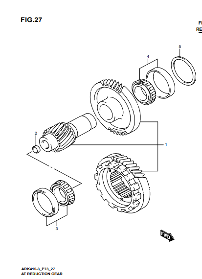 Bi trục đầu ra 2414468J10000