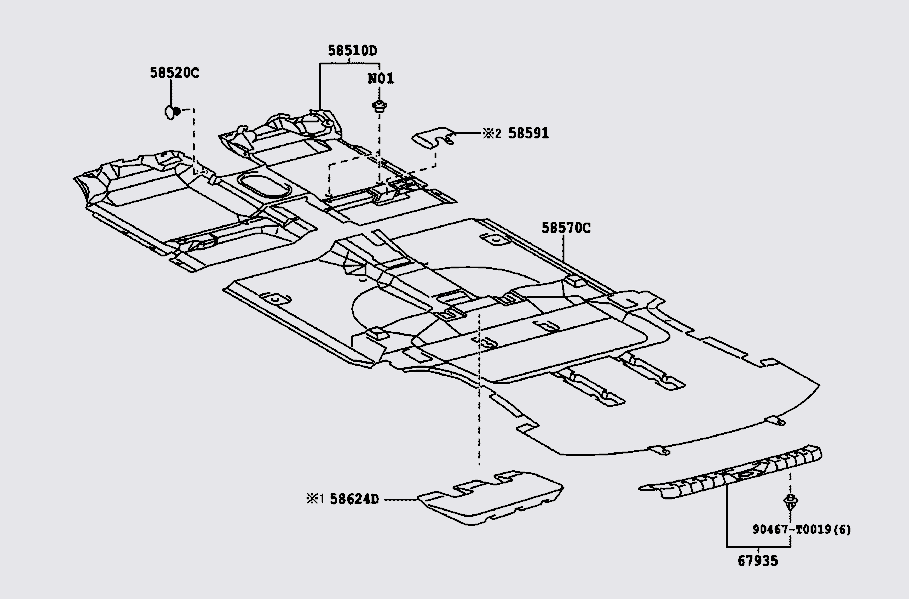 Ốp che khóa cốp hậu 679350K010E0