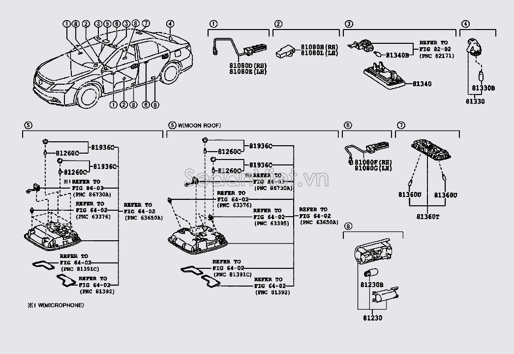 Bóng đèn 12V3.8W 9098111020