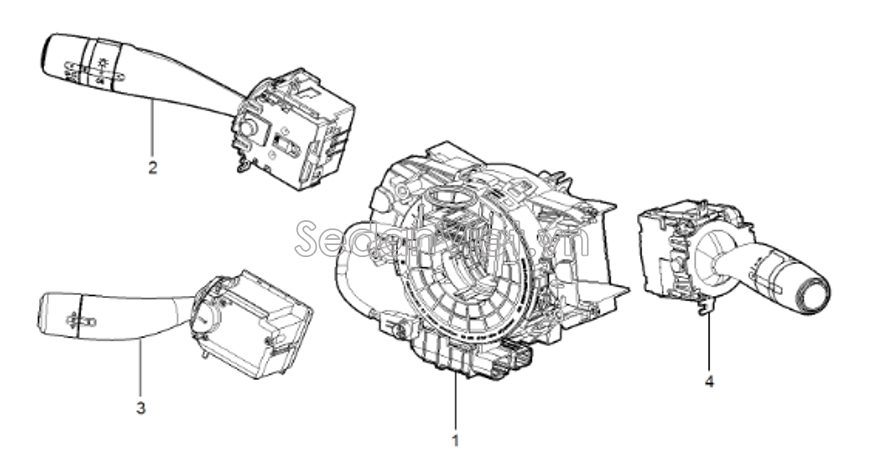 Công tắc gạt mưa 10770215