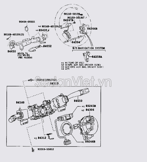 Cảm biến điều khiển khóa điện trung tâm Toyota Land Cruiser Prado 2004-2009