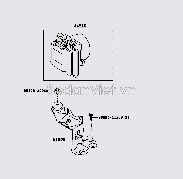 Cụm điều khiển ABS 440500T012