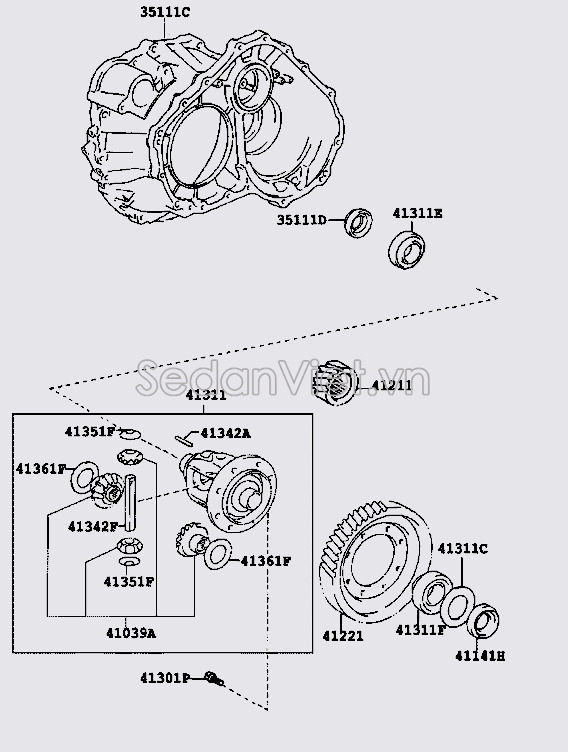 Bi hộp số tự động 9036650084