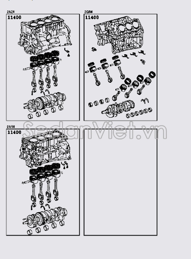 LỐC MÁY LIỀN TRỤC CƠ VÀ PISTON 1140031161