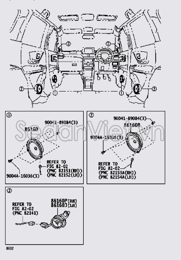 Loa TREBLE 86160BZ310