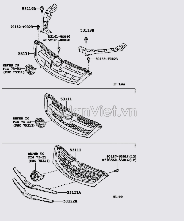 Ca lăng 531110K190