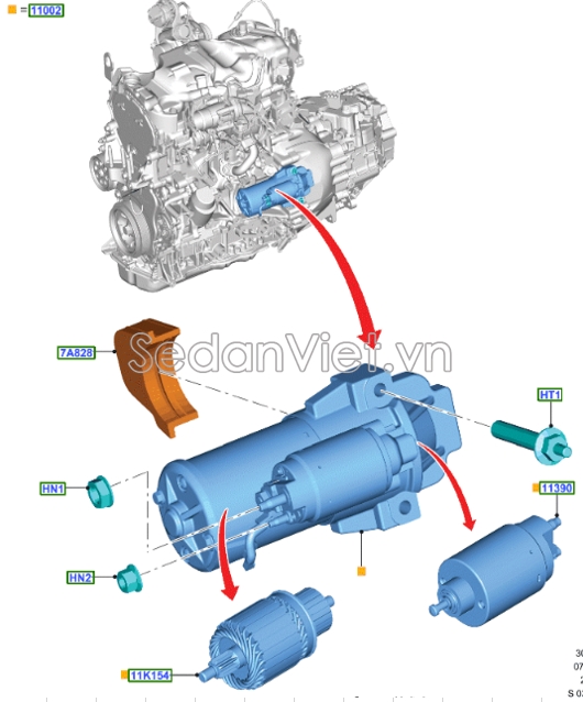 Giá bắt GK3Z7N171B