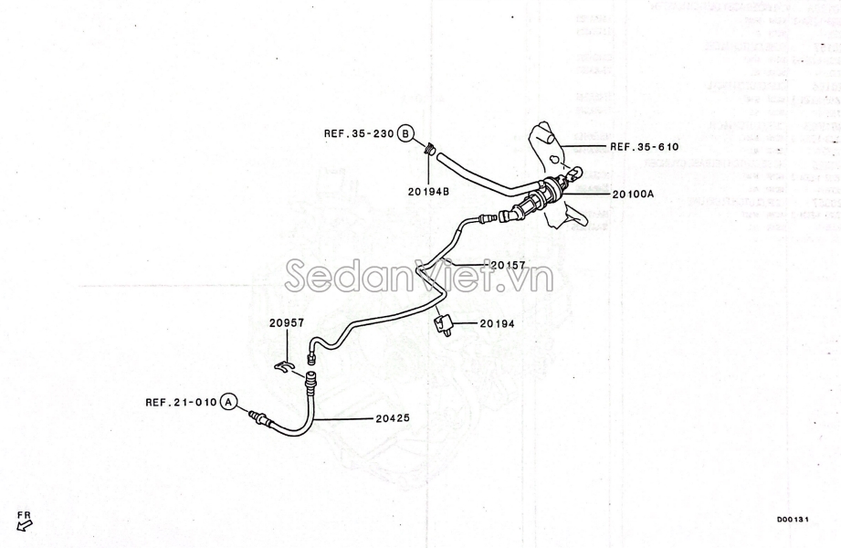 Dây côn 2348A392