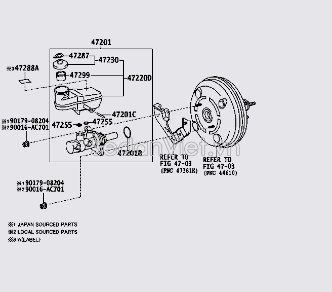 Bình dầu phanh 472200K190