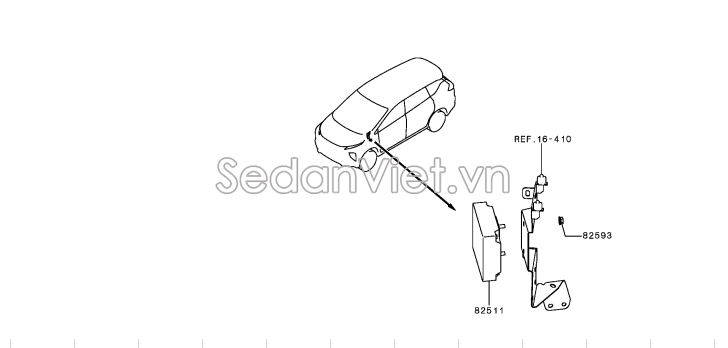 Hộp điều khiển trung tâm ECU 8631C015