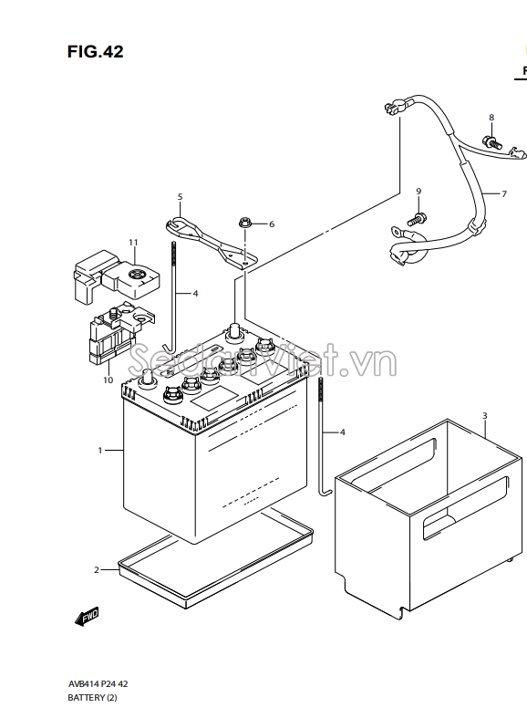 Bộ dây điện mát 3385079P30000