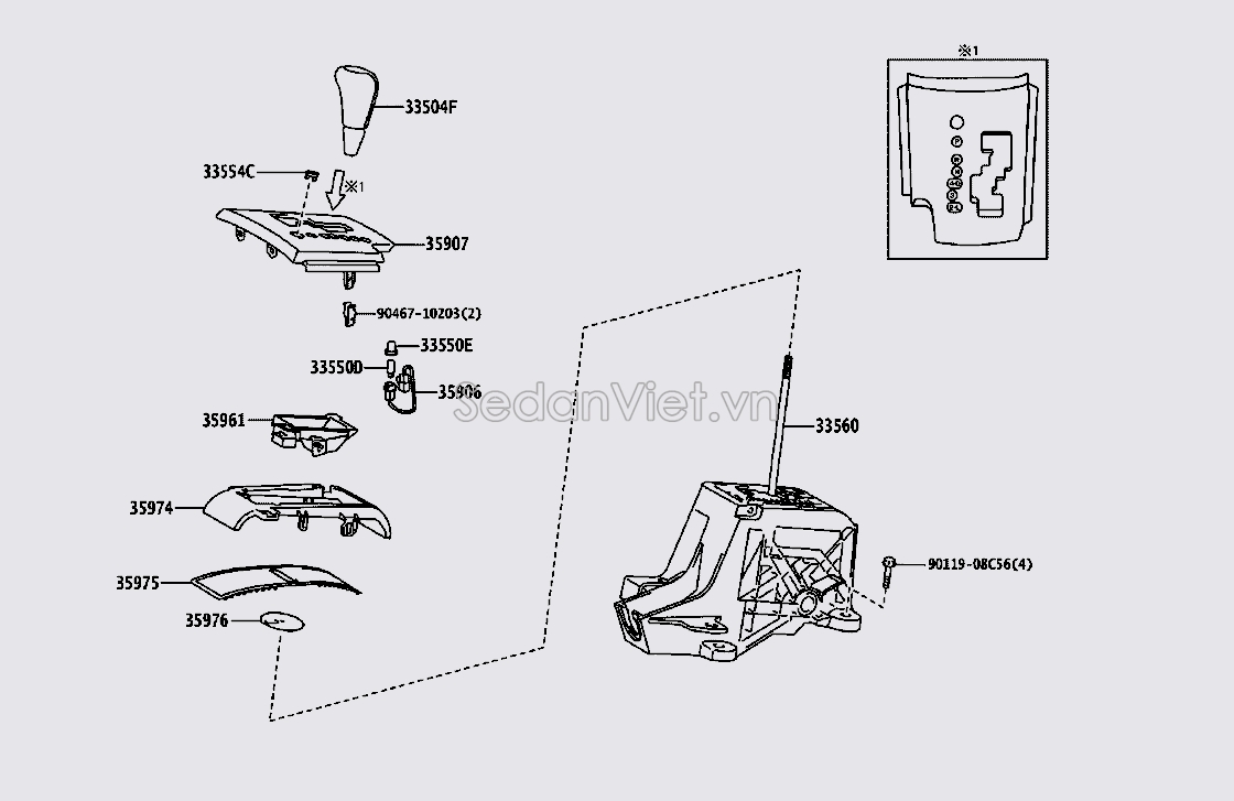 Quả đấm đi số 3350442030B0