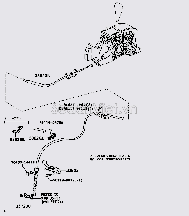 Dây đi số 3382006290