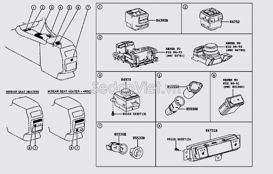 Công tắc tổng hợp 8497048010