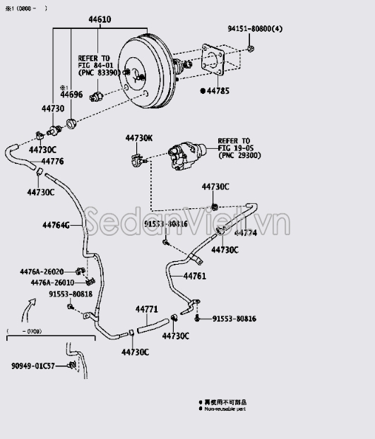 Bầu trợ lực phanh 4461026721