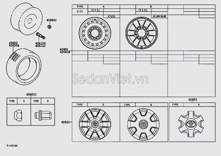 Lốp xe 4265226B40