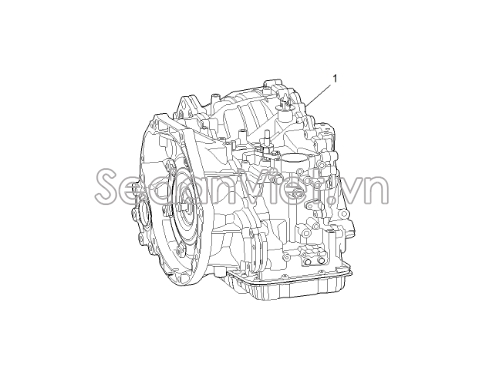 Hộp số tự động 11218823