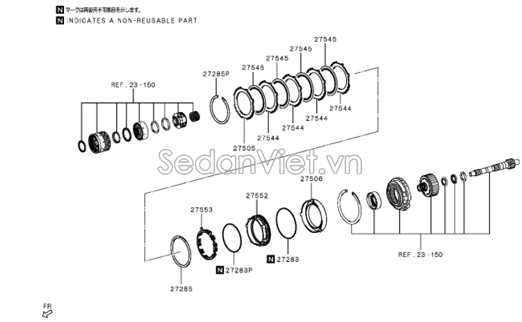 Mâm ép ly hợp hộp số tự động quay lại Mitsubishi Triton 2024-2025