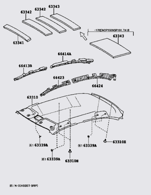 Nẹp cài la phông trần 664240D240