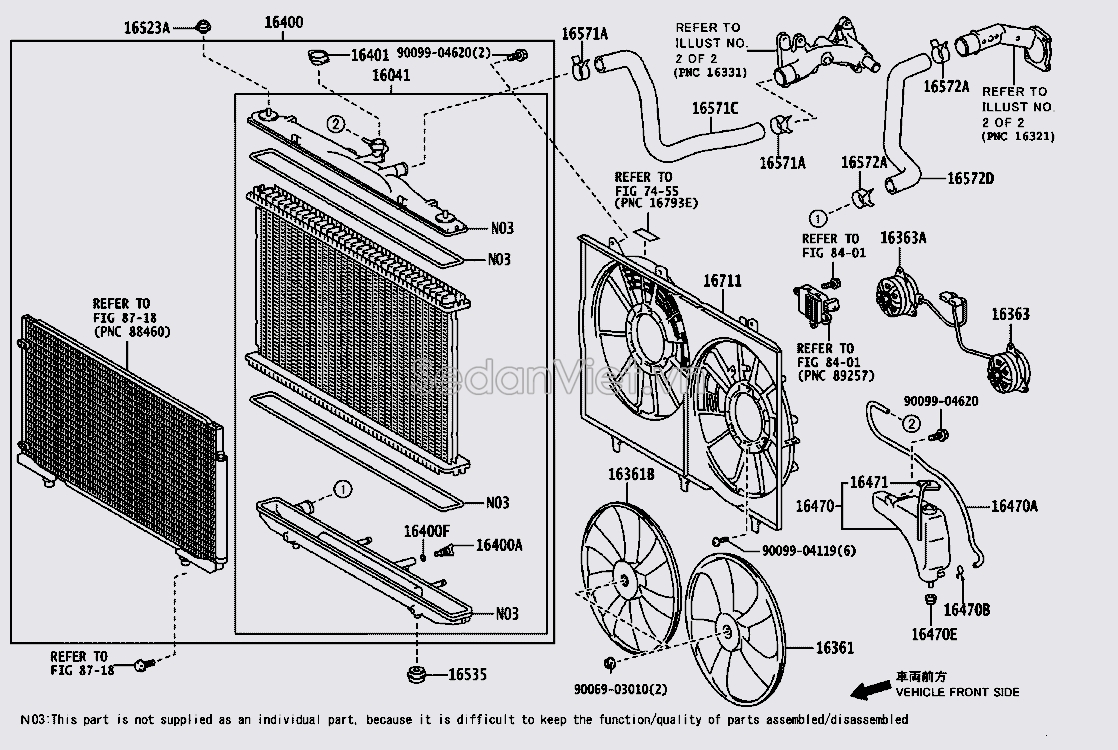 Motor quạt gió động cơ 163630P190