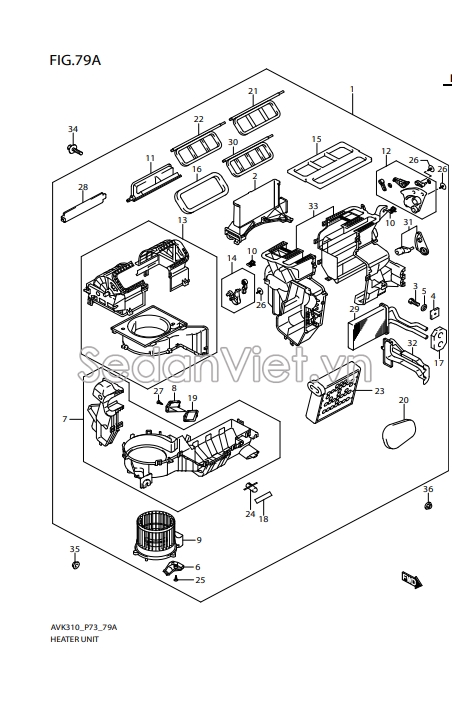 Điều hòa nhiệt độ 7410084MA1000