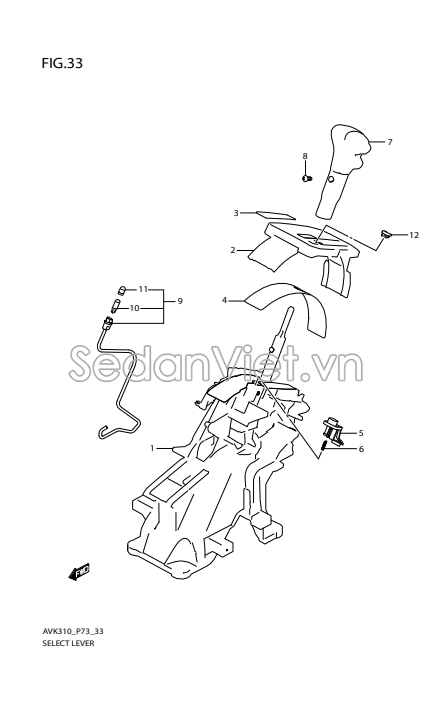 Bóng đèn chuyển số 2818184M10000