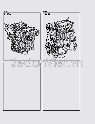 Động cơ tổng thành 1900036220