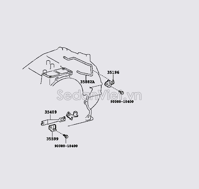 Ống dẫn dầu trong hộp số 3588273010