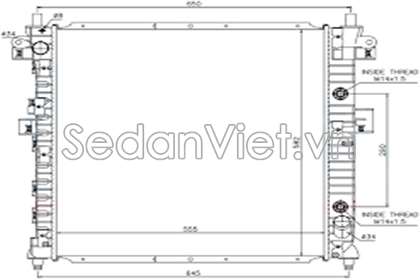 Két nước làm mát động cơ 2131031230