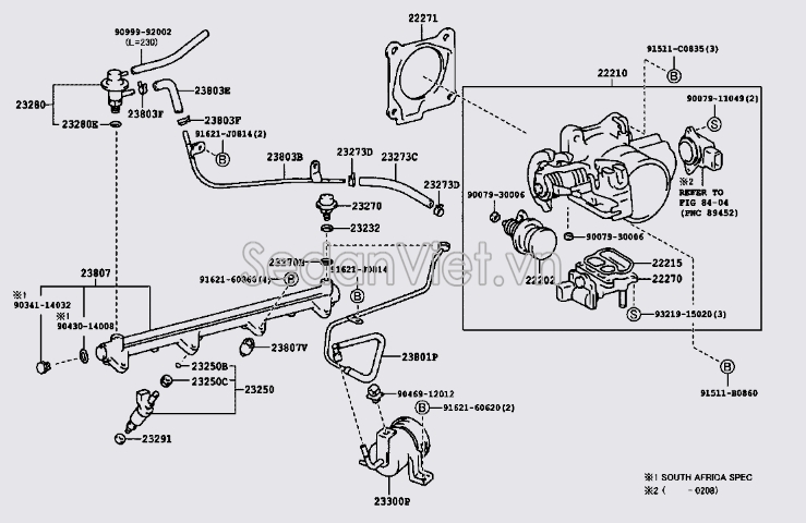 Cụm bướm ga 2221066070