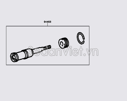 Bộ cupep tổng phanh 0449360320