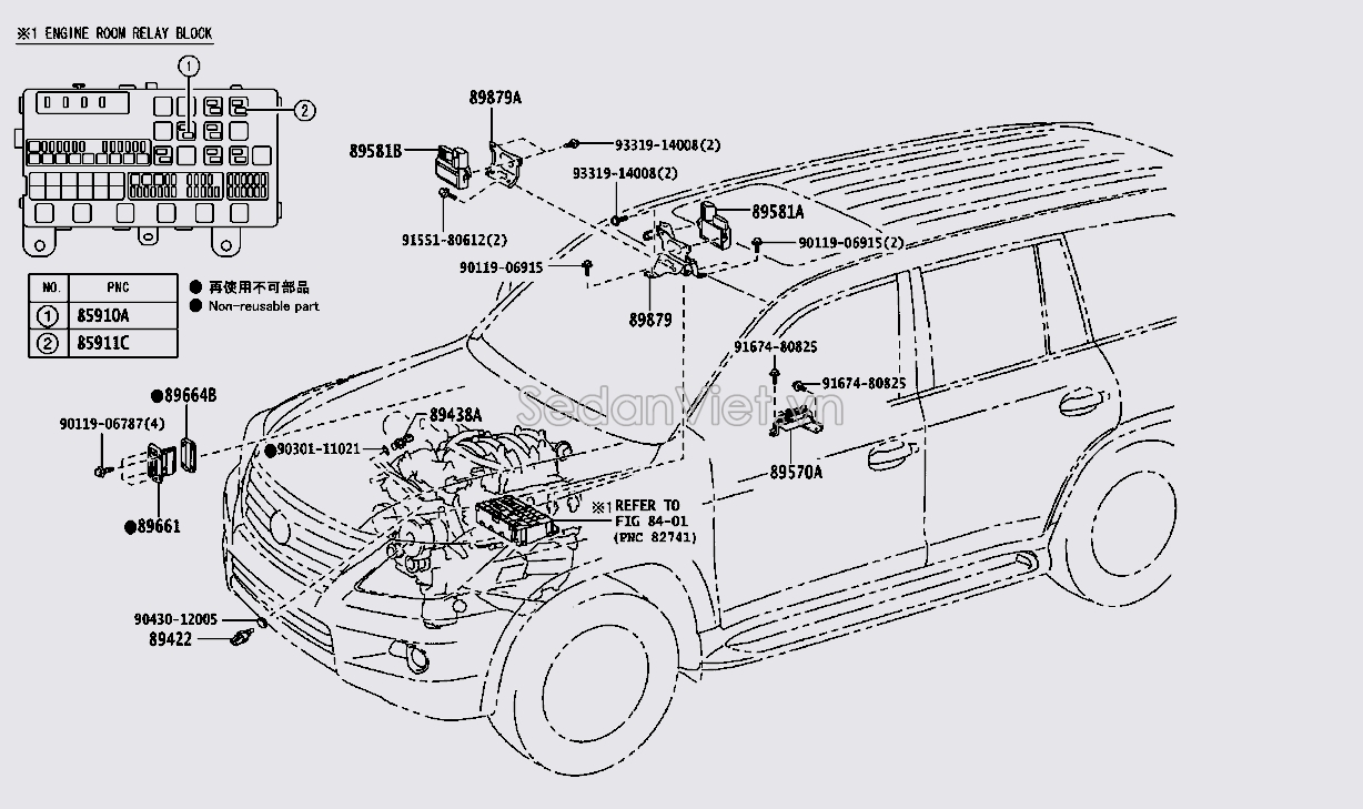 Hộp điều khiển trung tâm ECU 8966160G61