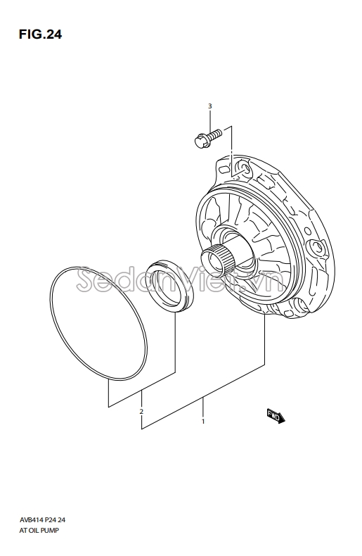 Phớt quả bí 2286077MT0000