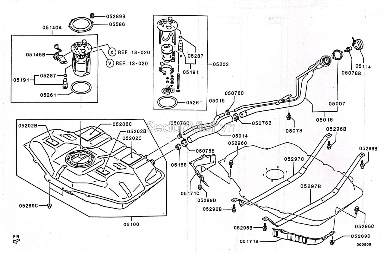 Bình xăng 1700B682