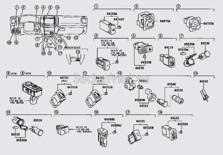 Tẩu châm thuốc trong xe 8553033020