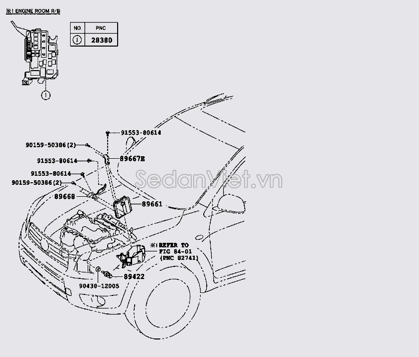 Hộp điều khiển trung tâm ECU 8966142F00