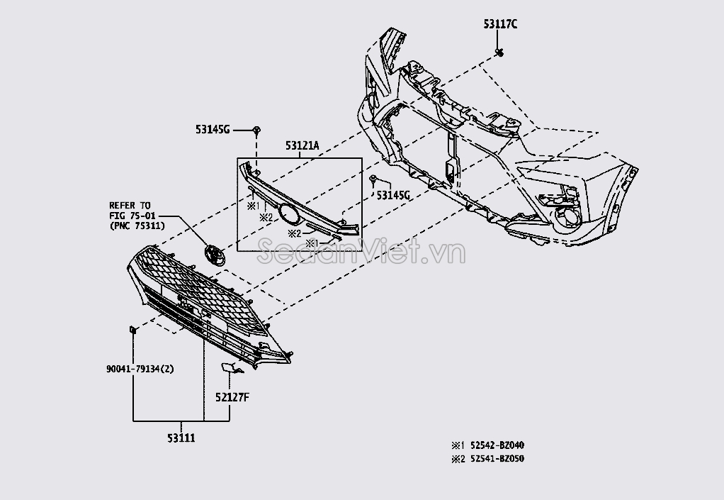 Ca lăng 53101BZ400