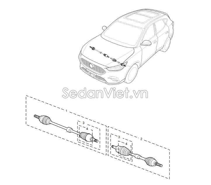 Cao su chụp bụi láp trong 10766844