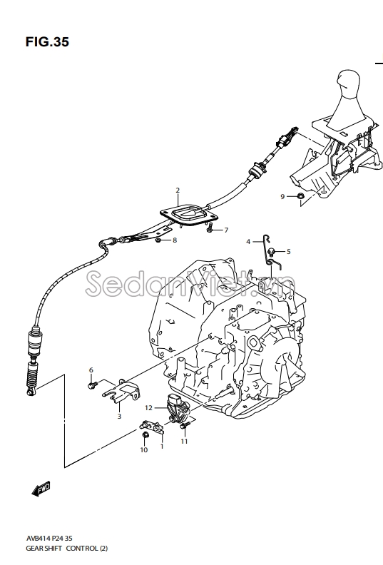 Dây đi số 2821079P10000