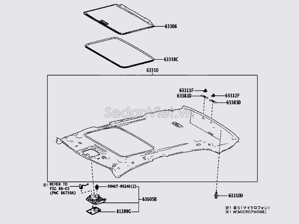 Rèm che cửa số trời 6330633340E0