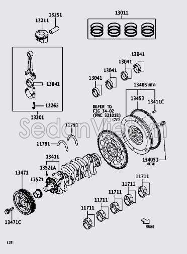 Piston 132110Y061