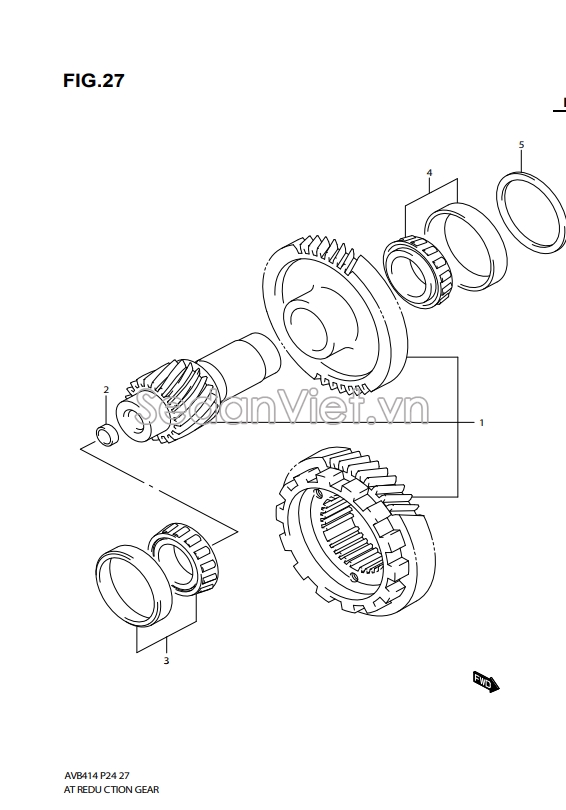 Vành chậu quả dứa 2461179MT0000