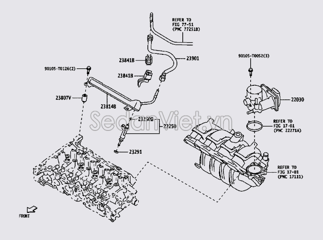 Ống dẫn nhiên liệu 23901BZ160